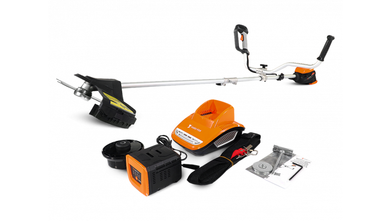 Как выбрать аккумуляторный садовый триммер: советы и обзор YARD FOX® BC 4025 B SET 40V