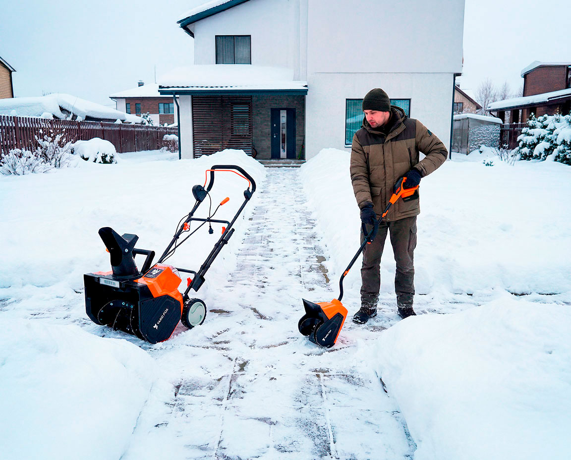 Как выбрать электрический снегоуборщик для участка до 8 соток - сравнение моделей